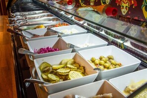 Gratis morgenmadsbuffet hver dag