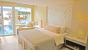 Deluxe Room, 1 King Bed, Pool Access | Minibar, in-room safe, desk, free WiFi - Estacio Uno Lifestyle Resort (Boracay Island)
