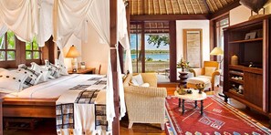 Luxury Villa, Private Pool, Ocean View | 1 bedroom, premium bedding, down duvets, minibar - The Oberoi Beach Resort, Lombok (Tanjung)