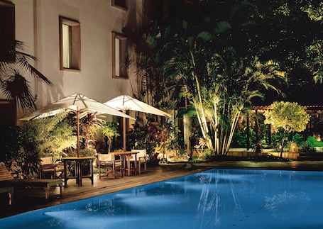 Outdoor pool. The Fern Kochi, Series by Marriott