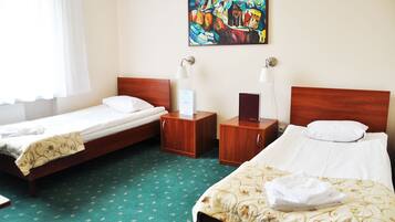 Pillow-top beds, in-room safe, iron/ironing board, cots/infant beds