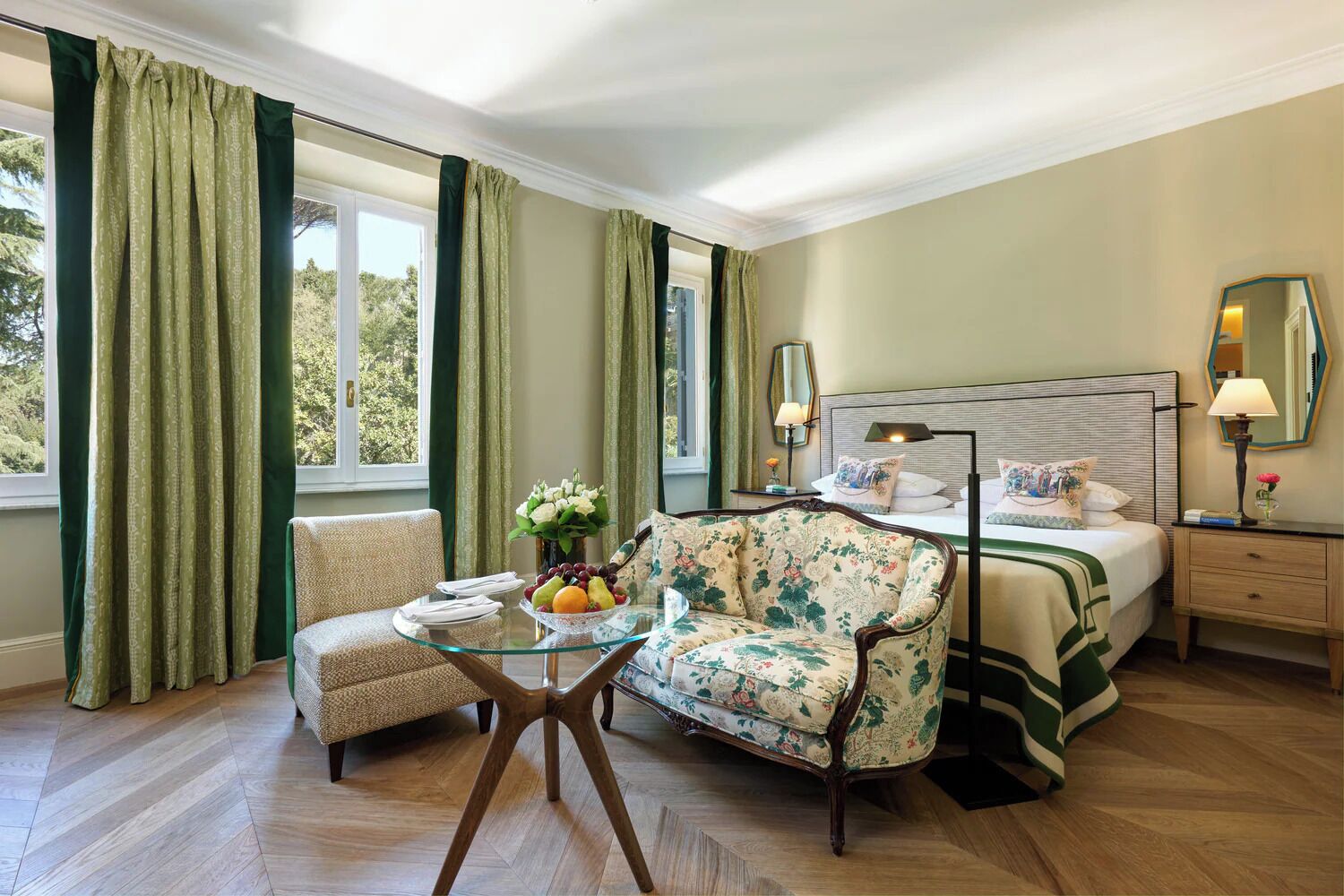 Deluxe Room, Garden View | Egyptian cotton sheets, premium bedding, pillowtop beds, minibar
