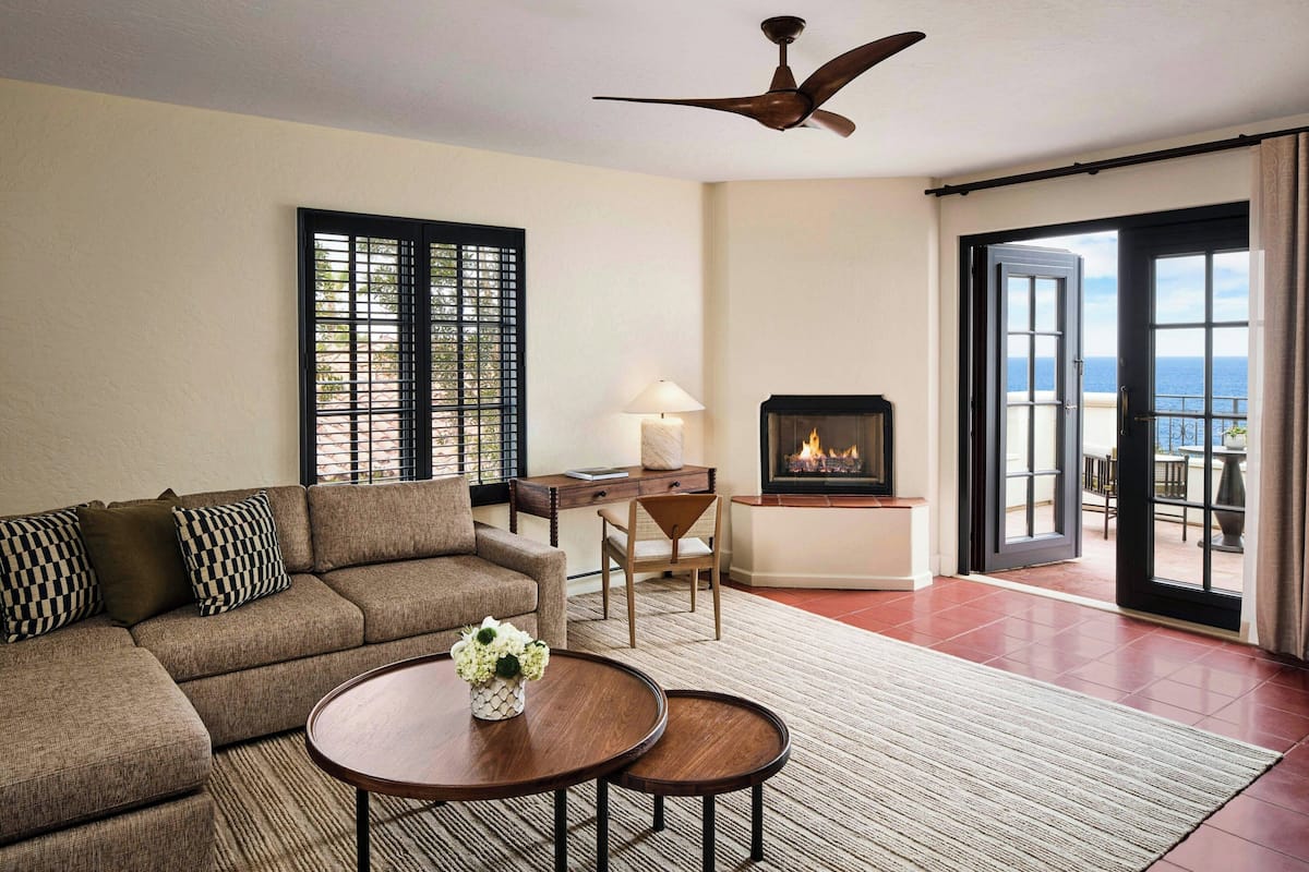 Suite, 1 Bedroom, Partial Ocean View | Frette Italian sheets, premium bedding, down duvets, pillow-top beds