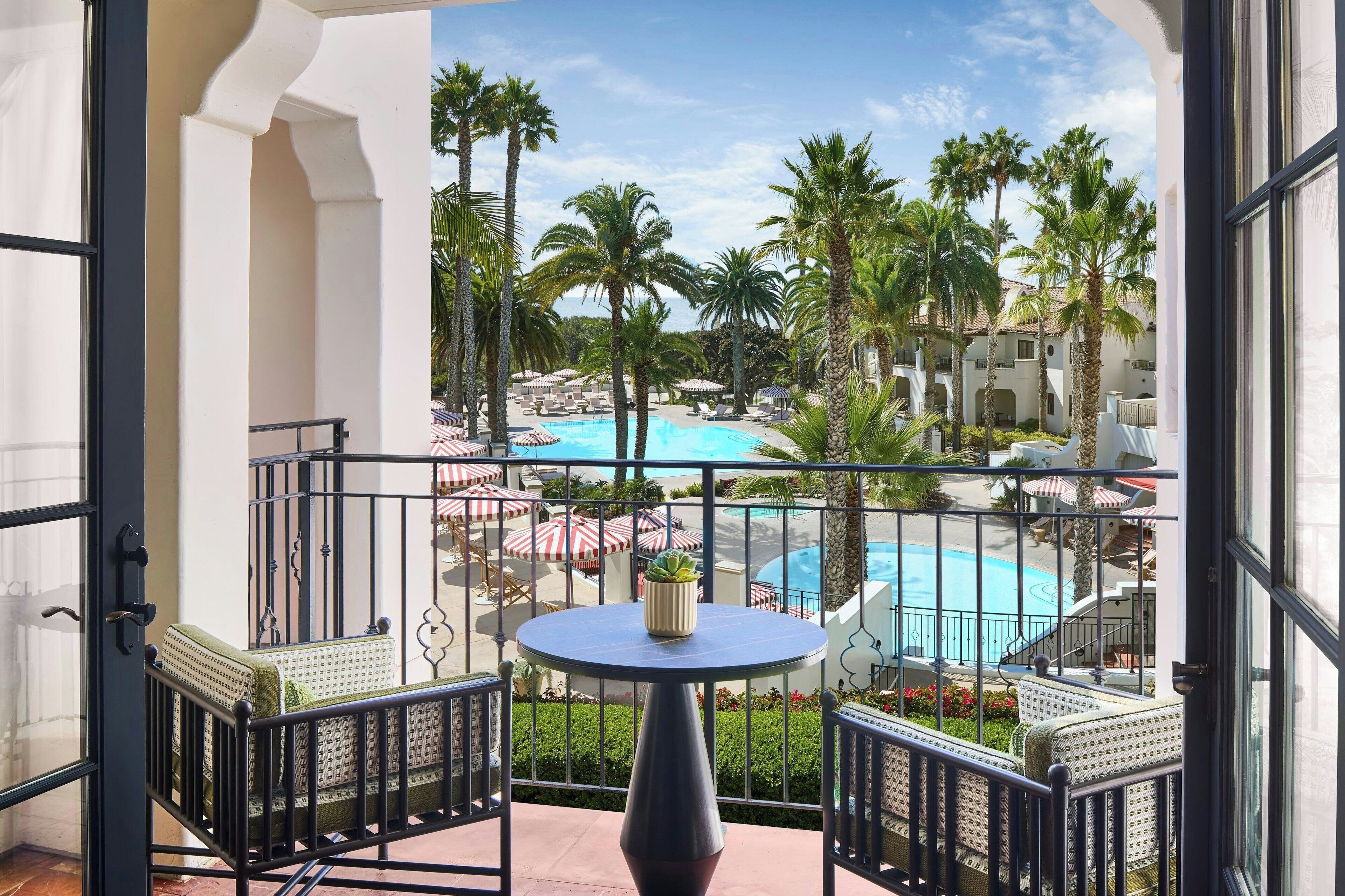 Room, 2 Queen Beds, Pool View | Frette Italian sheets, premium bedding, down comforters, pillowtop beds