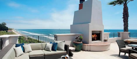 Suite Club, 1 cama doble, vistas al mar (Island) | Terraza o patio