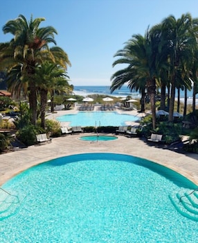 3 outdoor pools, open 8:00 AM to 8:00 PM, cabanas (surcharge) at The Ritz-Carlton Bacara, Santa Barbara