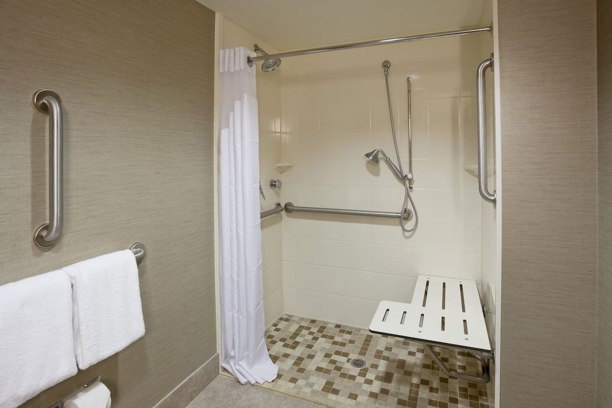 Premium bedding, pillowtop beds, in-room safe, desk