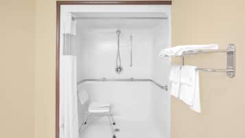 Room, 1 Queen Bed, Accessible | Bathroom