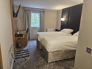 Desk, iron/ironing board, free WiFi, bed sheets