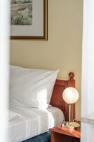 Hypo-allergenic bedding, minibar, iron/ironing board, free WiFi