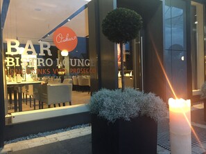 Front of property - evening/night