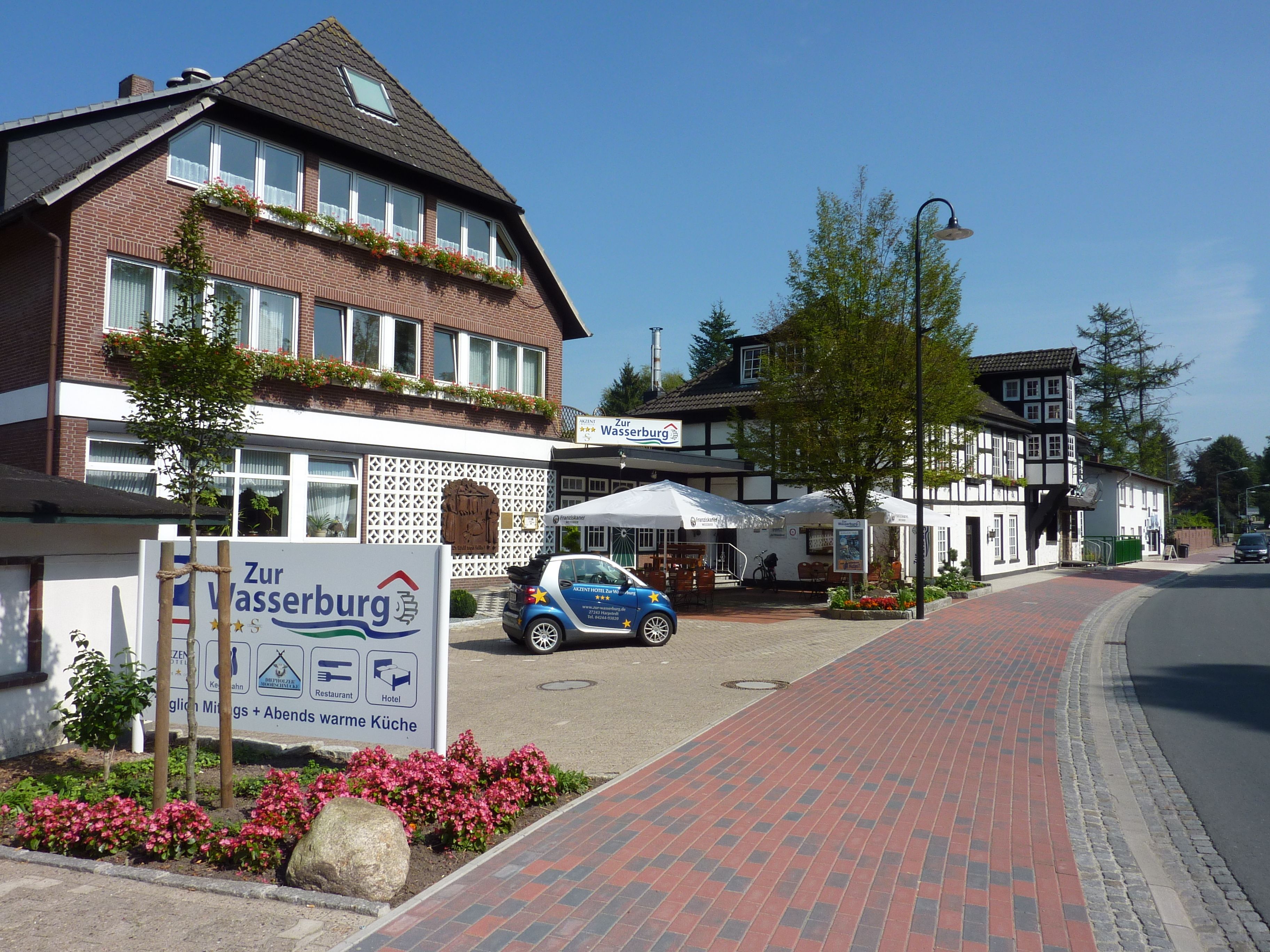 Fassade der Unterkunft