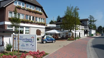 Fassade der Unterkunft