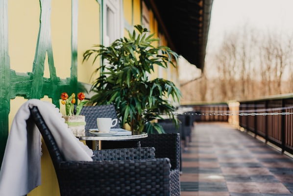 Balcony - Hotel Am Schlehberg (Alfeld)