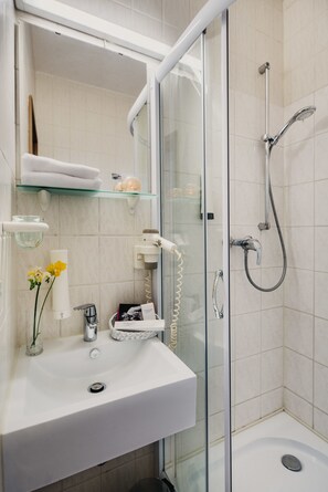Dusche, Handtücher