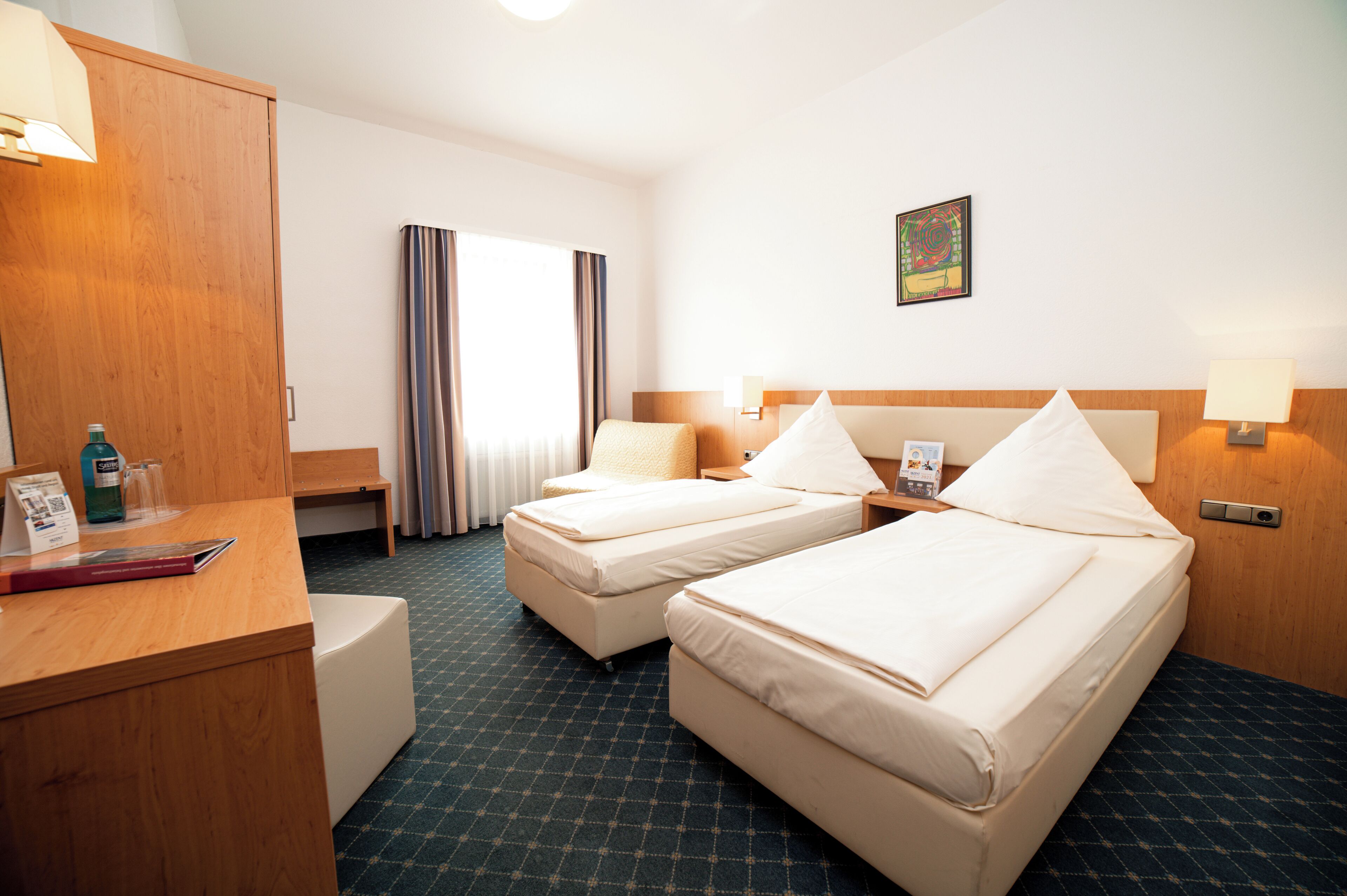 double or twin room | 1 bedroom, premium bedding, in-room safe, blackout curtains