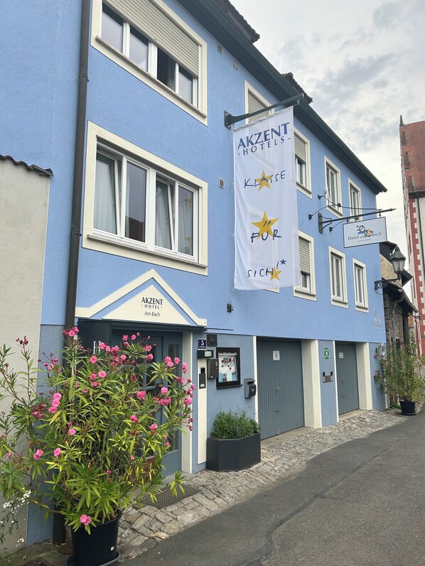 Façade de l’hébergement
