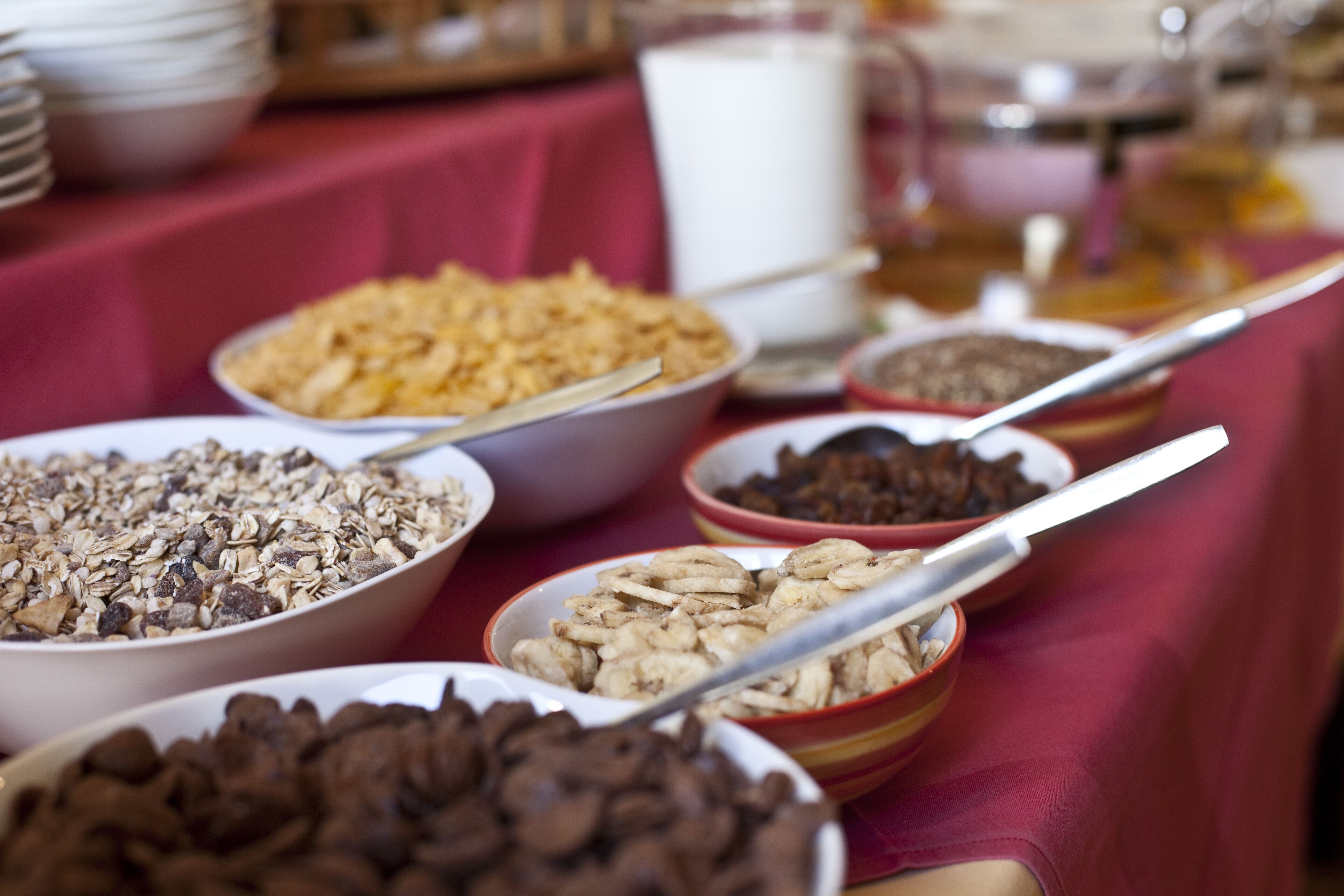 daily buffet breakfast (eur 9.00 per person)