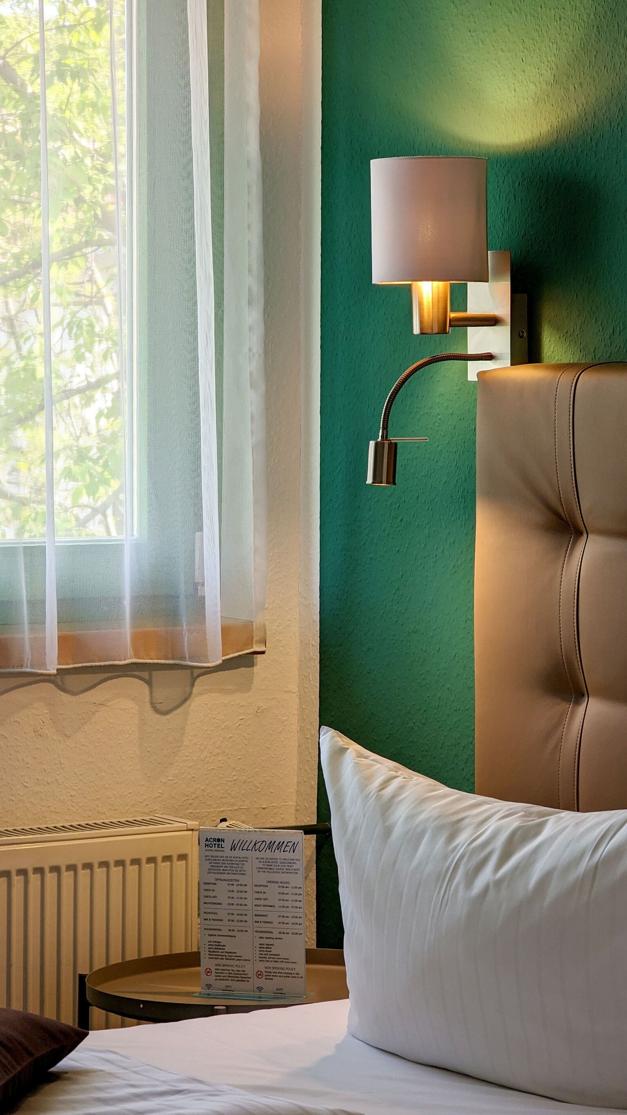 double or twin room | in-room safe, desk, free wifi, bed sheets