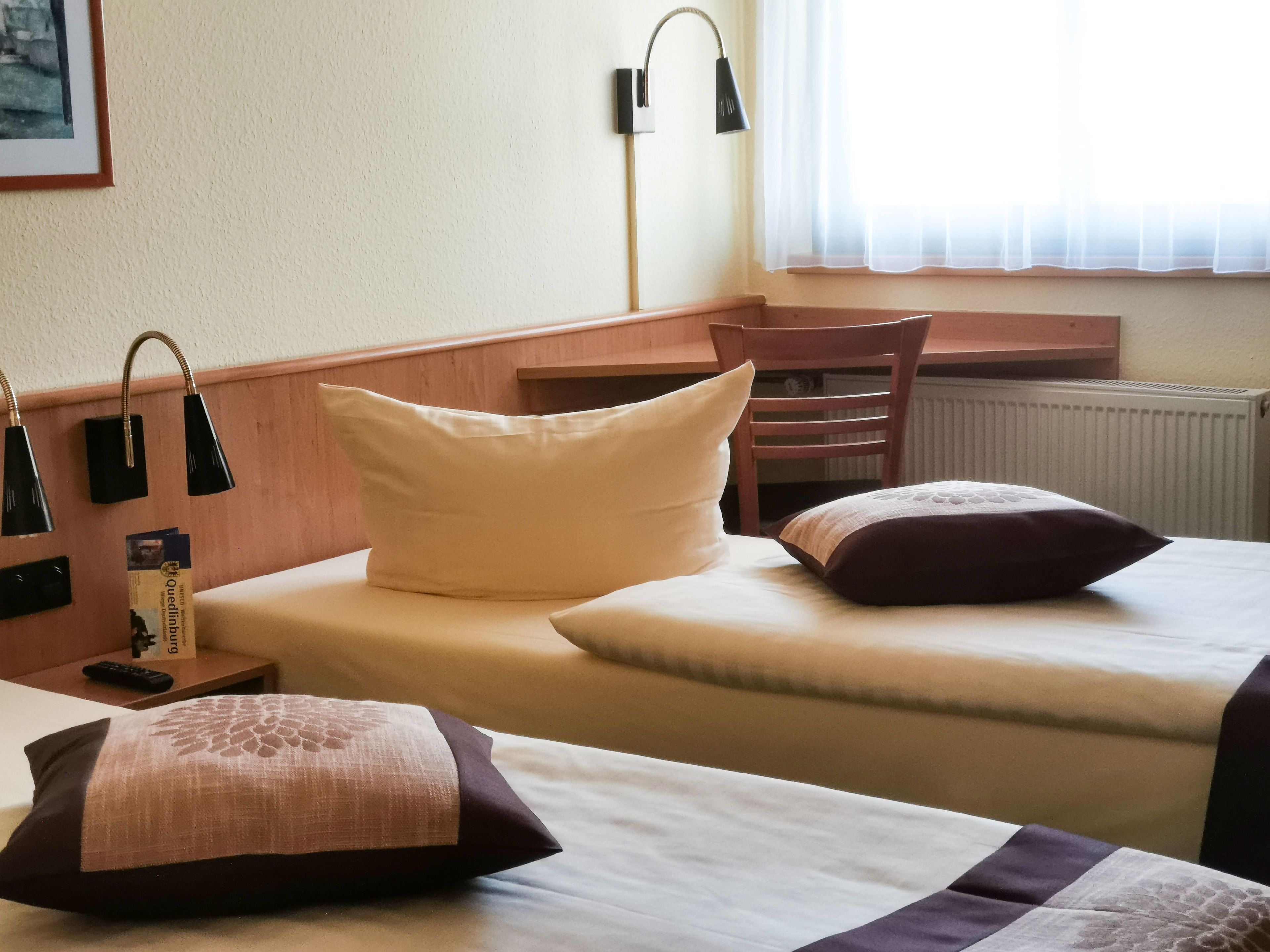 double or twin room | in-room safe, desk, free wifi, bed sheets