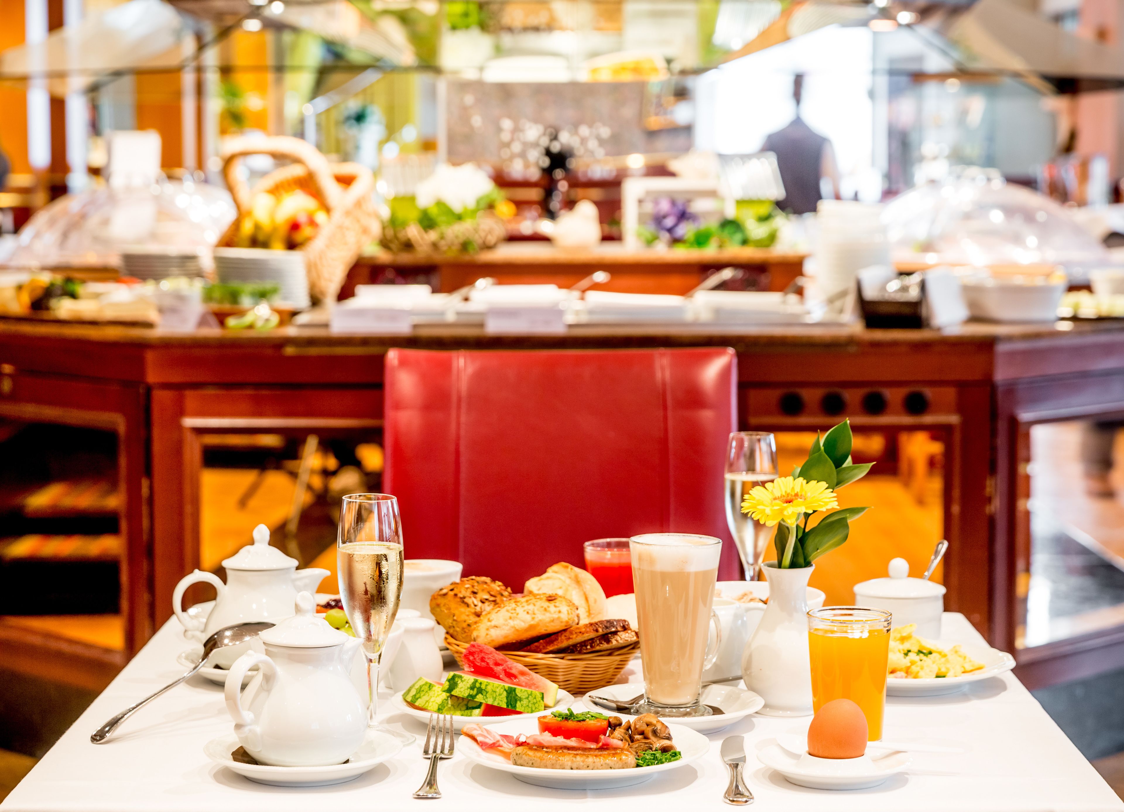 Daily breakfast for a fee