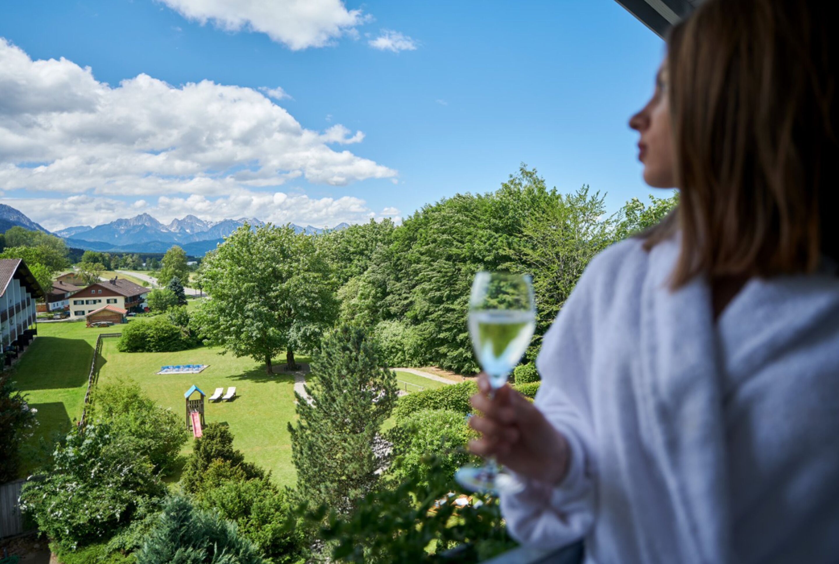 Zona de juegos infantil al aire libre