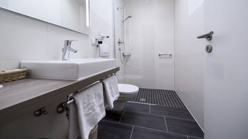 In-room safe, desk, soundproofing, rollaway beds