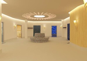 Couples treatment rooms, body treatments, aromatherapy, body wraps