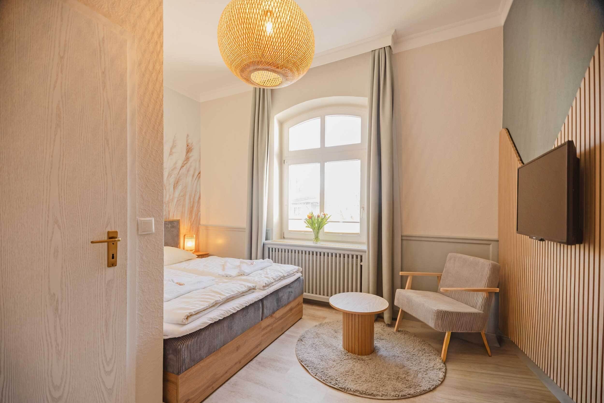 Junior-Doppelzimmer | Minibar, Zimmersafe, Verdunkelungsvorhänge, kostenloses WLAN