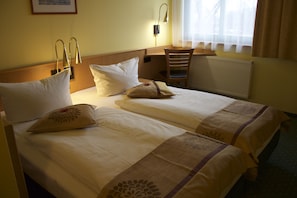 Chambre Simple | Bureau, rideaux occultants, chambres insonorisées, Wi-Fi gratuit