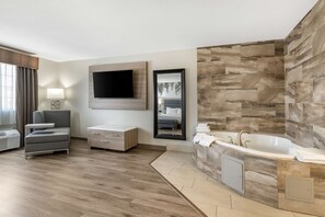 Suite, 1 kingsize bed, niet-roken, bubbelbad (Oversized Room) | Kamervoorziening