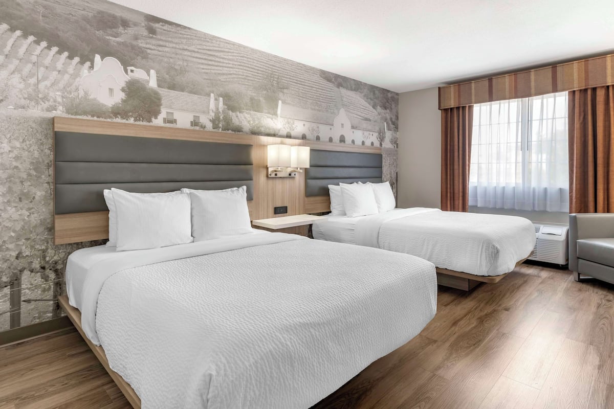 Standard Room, 2 Queen Beds, Non Smoking, Microwave