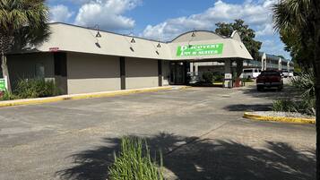 Voorkant van accommodatie