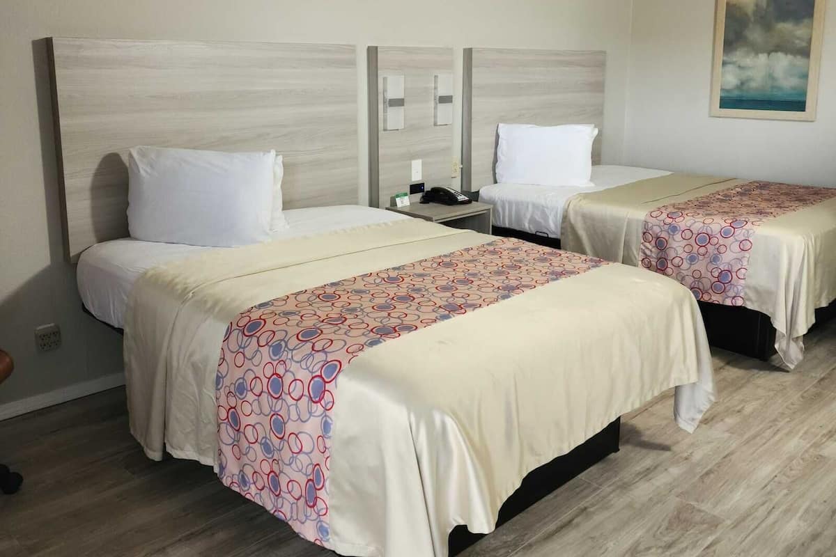Classic Room, 2 Queen Beds | 1 bedroom, free WiFi, bed sheets