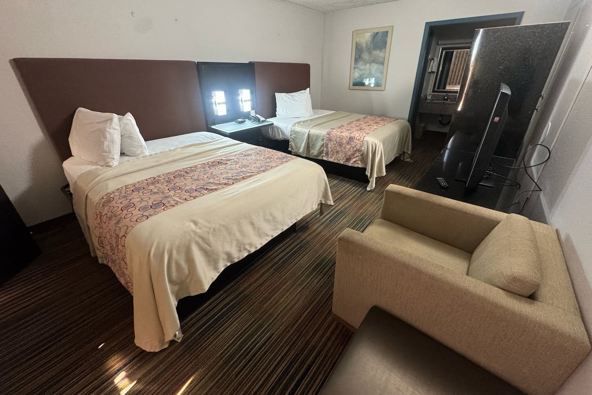 Classic Room, 2 Queen Beds | 1 bedroom, free WiFi, bed sheets