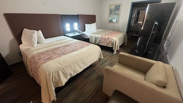 Classic Room, 2 Queen Beds | 1 bedroom, free WiFi, bed sheets
