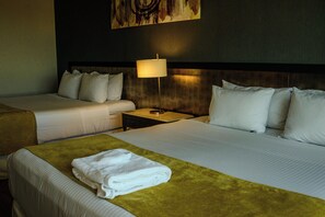Minibar, in-room safe, desk, blackout drapes