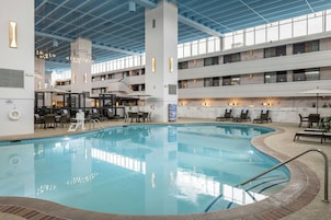 Una piscina techada