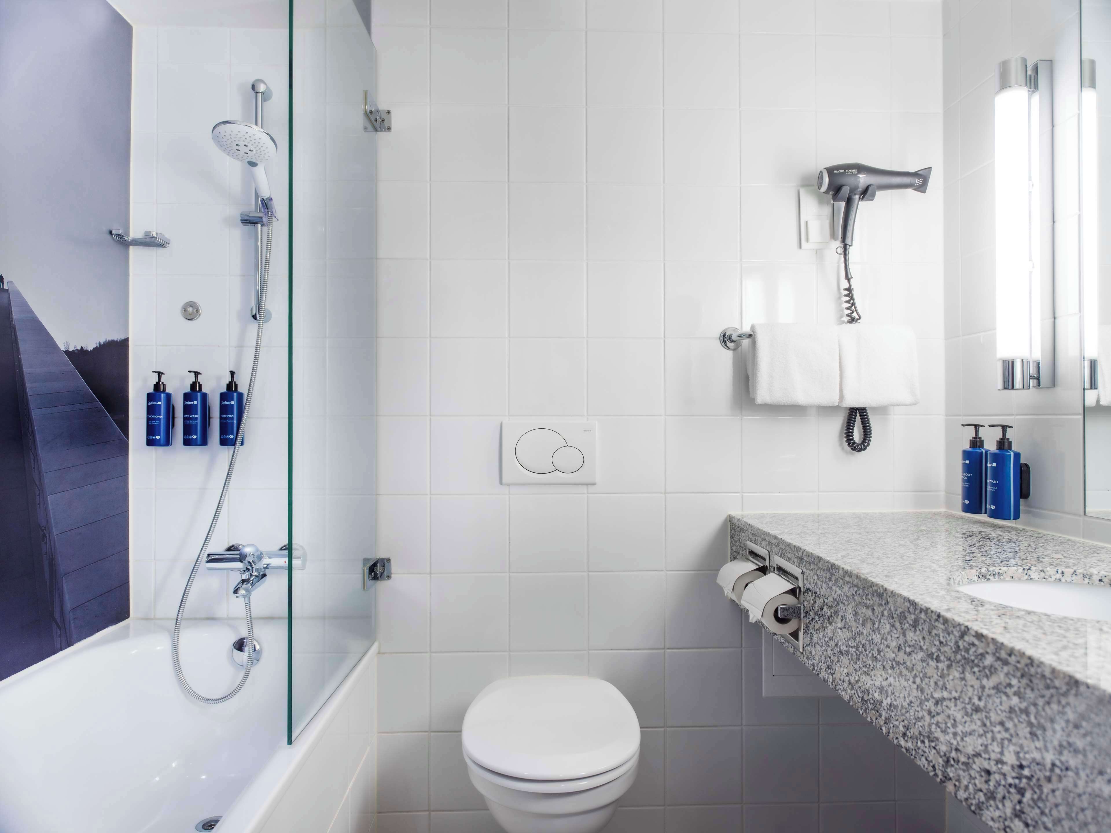 hypo-allergenic bedding, minibar, in-room safe, desk