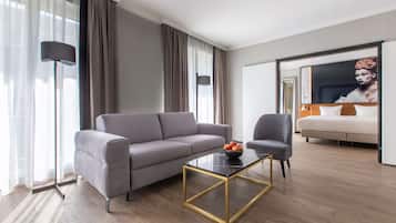 Hypoallergeen beddengoed, een kluis op de kamer, een bureau