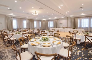 Área interna para casamento