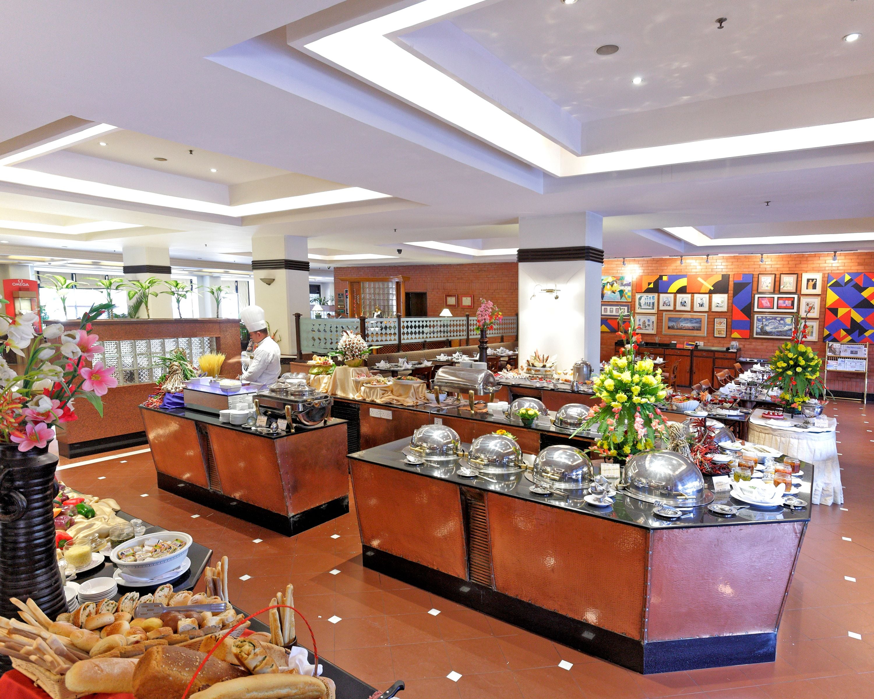 Daily buffet breakfast (USD 18 per person)