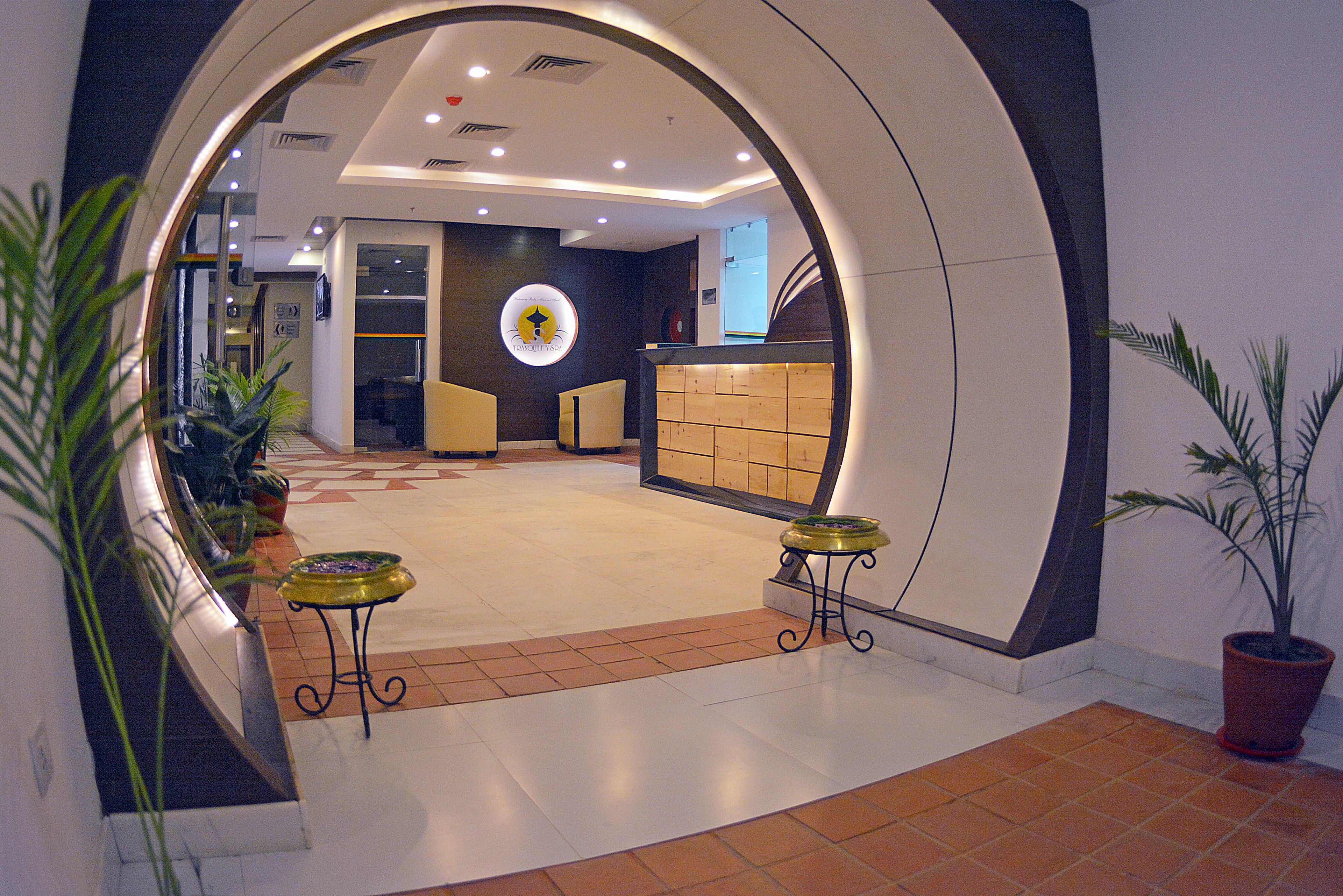 Sauna, steam room, body treatments, deep-tissue massages, body wraps