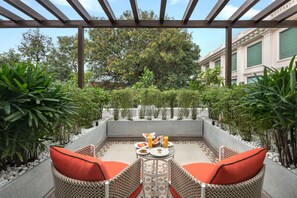 Business Class Garden Balcony with Airport Transfers