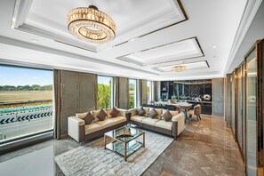 Presidential PentHouse Suite with Airport Transfers and Club Lounge access | Living area