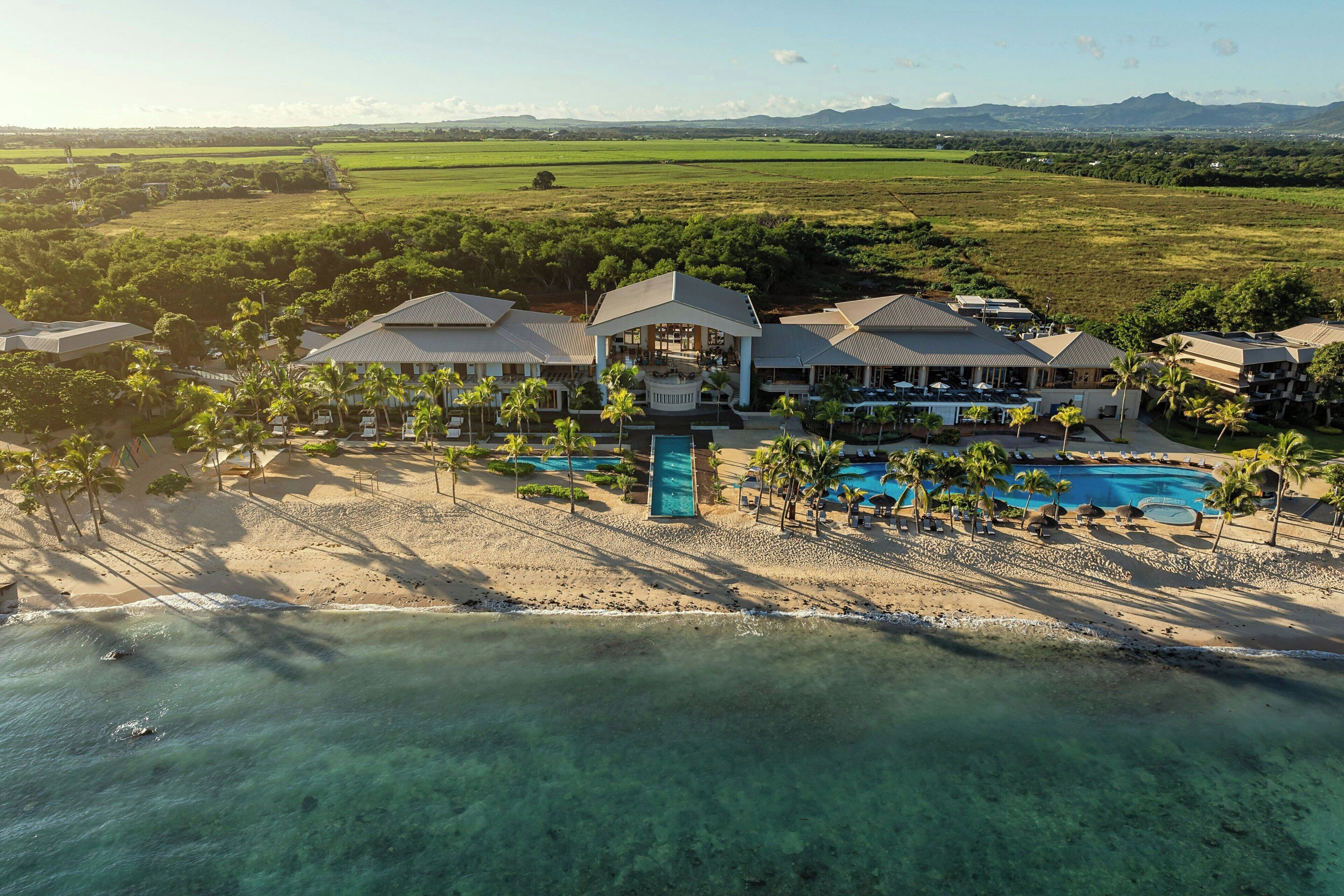 Blick von der Unterkunft