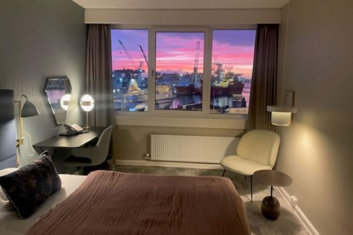 Chambre Standard avec lits jumeaux, vue mer