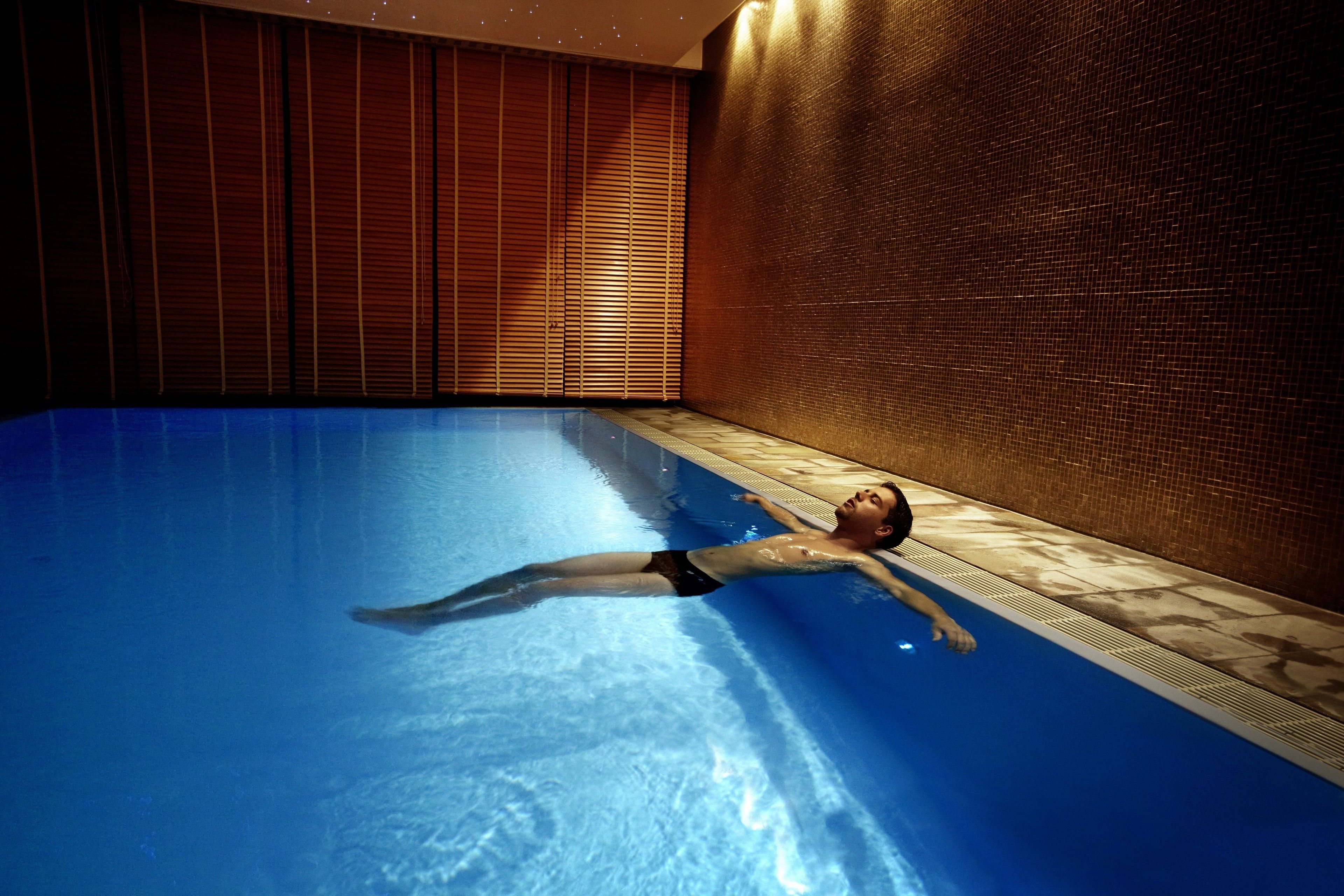 Indoor pool, outdoor pool, open 9:00 AM to 8:00 PM, pool umbrellas