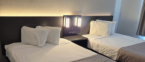 Free WiFi, bed sheets
