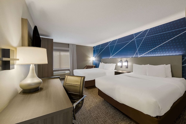 Standard Room, 2 Queen Beds, Non Smoking | Premium bedding, down duvets, pillow-top beds, desk